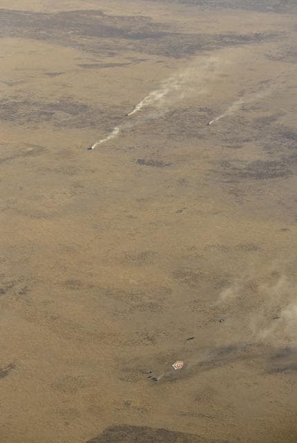 NASA image: Expedition 60 Soyuz MS-12 Landing