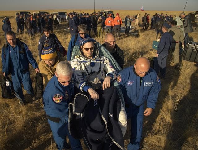 NASA image: Expedition 60 Soyuz MS-12 Landing