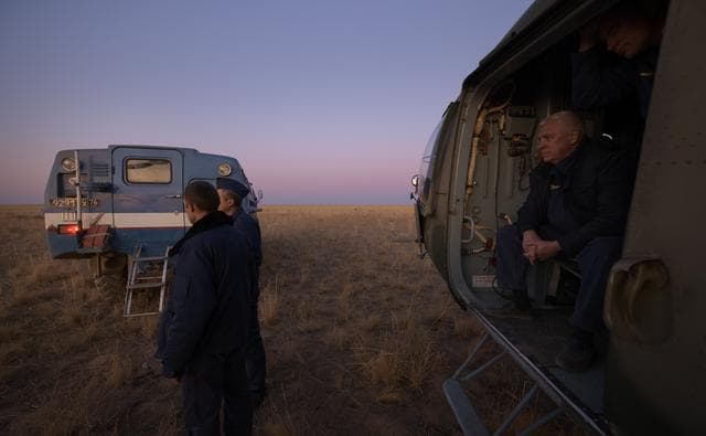 NASA image: Expedition 60 Soyuz MS-11 Landing