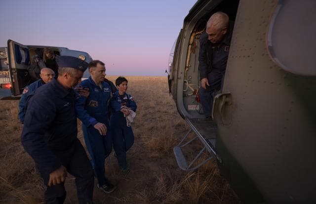 Expedition 60 Soyuz MS-12 Landing