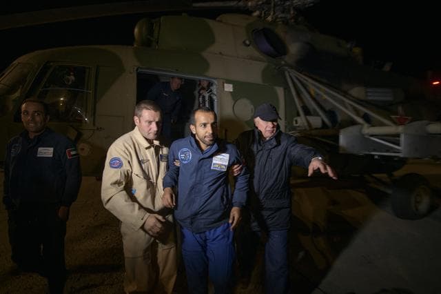 NASA image: Expedition 60 Soyuz MS-12 Landing