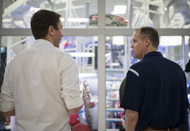 NASA image: NASA Administrator Visits SpaceX HQ