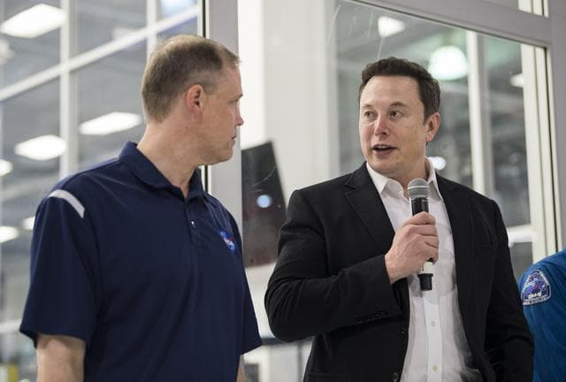 NASA image: NASA Administrator Visits SpaceX HQ