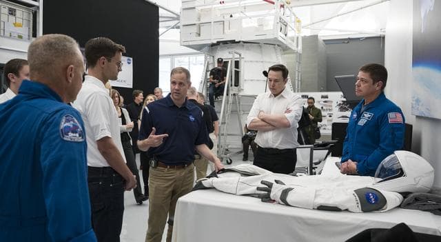 NASA image: NASA Administrator Visits SpaceX HQ