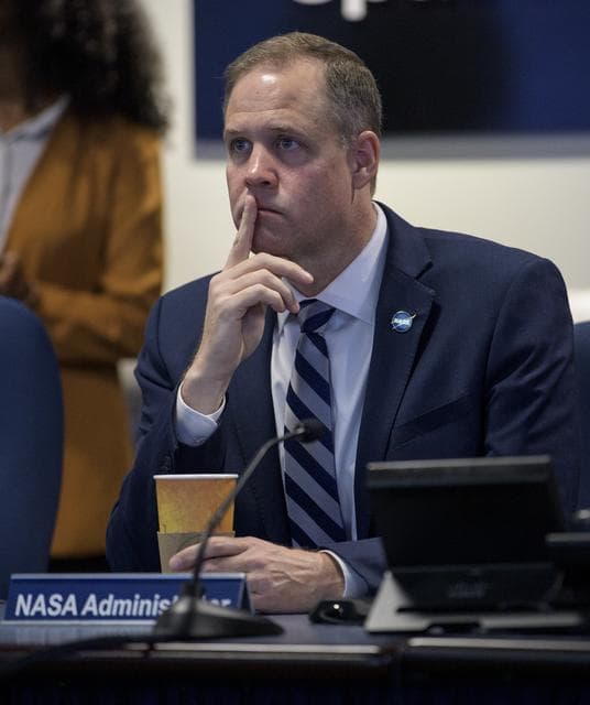 NASA image: NASA Leadership and Members of Congress watch First All-Woman Sp