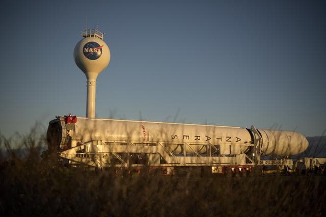 NASA image: Northrop Grumman Antares CRS-12 Rollout