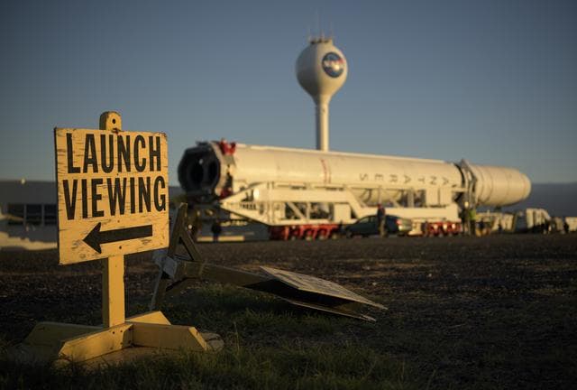 NASA image: Northrop Grumman Antares CRS-12 Rollout