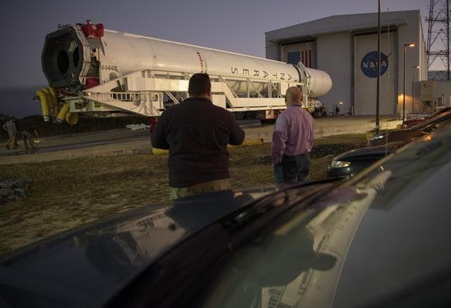 NASA image: Northrop Grumman Antares CRS-12 Rollout