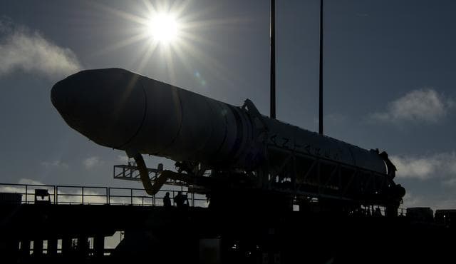 NASA image: Northrop Grumman Antares CRS-12 Rollout