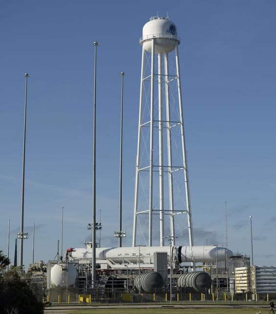 NASA image: Northrop Grumman Antares CRS-12 Rollout