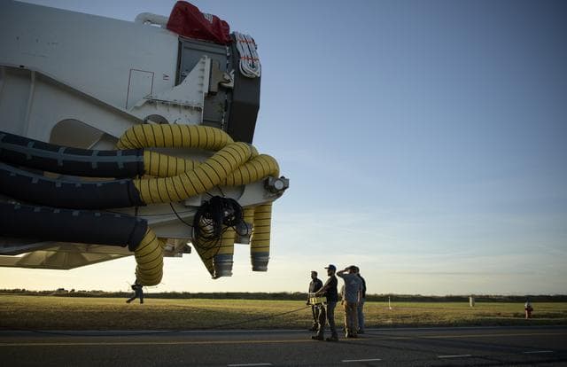 NASA image: Northrop Grumman Antares CRS-12 Rollout