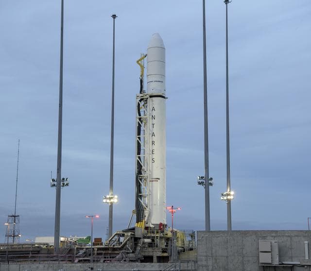 NASA image: Northrop Grumman Antares CRS-12 Prelaunch