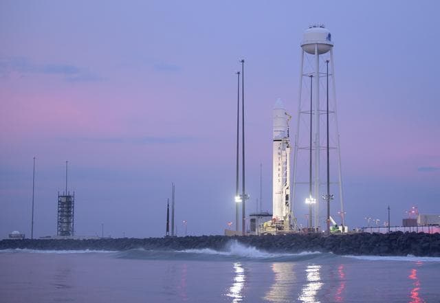 NASA image: Northrop Grumman Antares CRS-12 Prelaunch