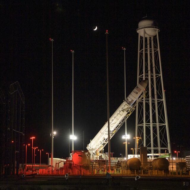 NASA image: Northrop Grumman Antares CRS-12 Prelaunch