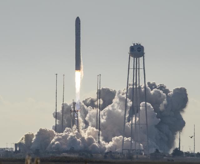 NASA image: Northrop Grumman Antares CRS-12 Launch