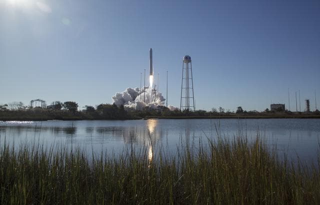 NASA image: Northrop Grumman Antares CRS-12 Launch