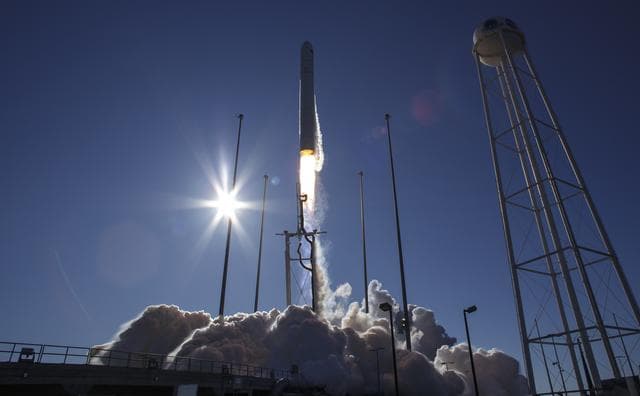 NASA image: Northrop Grumman Antares CRS-12 Launch