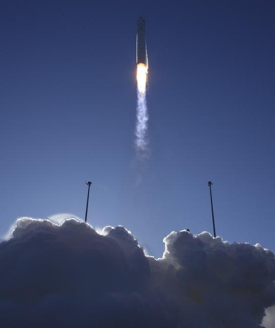 NASA image: Northrop Grumman Antares CRS-12 Launch