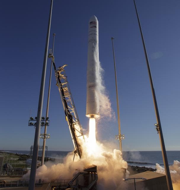 NASA image: Northrop Grumman Antares CRS-12 Launch