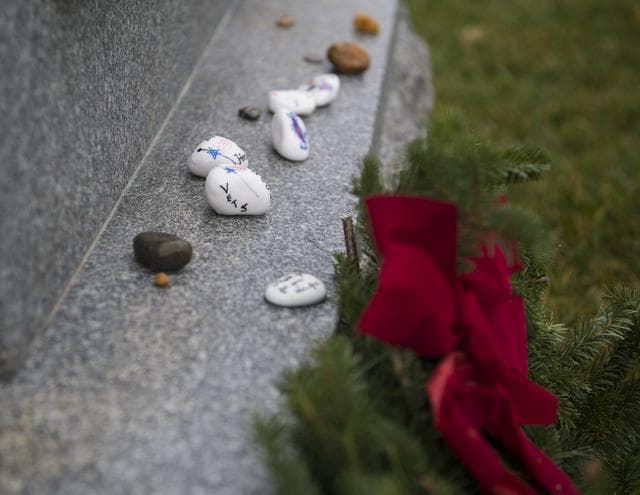 NASA image: Doug Wheelock Participates in Wreaths Across America Day