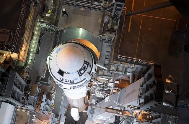 NASA image: Boeing Orbital Flight Test