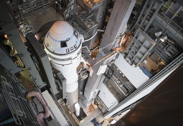 NASA image: Boeing Orbital Flight Test