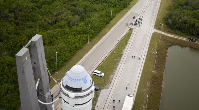 NASA image: Boeing Orbital Flight Test