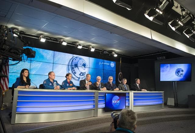 NASA image: Boeing Orbital Flight Test Press Conference