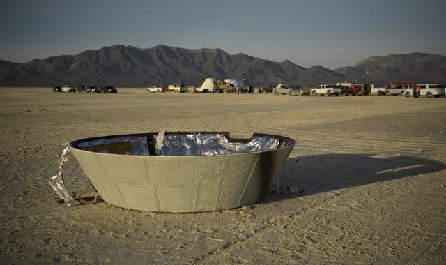 NASA image: Boeing CST-100 Starliner Landing