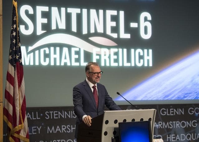 NASA image: Sentinel-6A/Jason-CS Renaming Ceremony