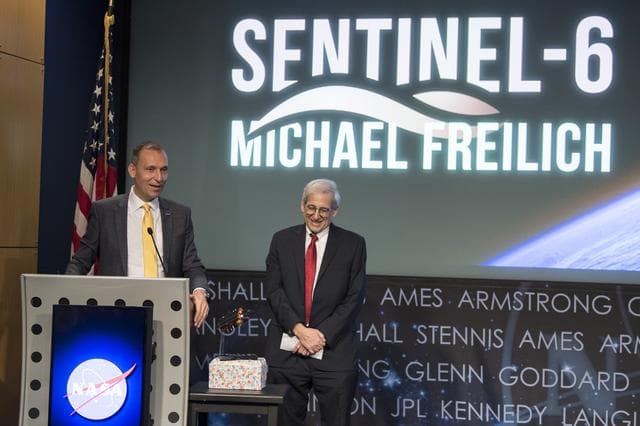 NASA image: Sentinel-6A/Jason-CS Renaming Ceremony