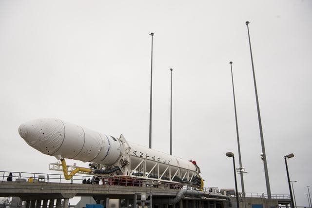 NASA image: Northrop Grumman Antares CRS-13 Rollout