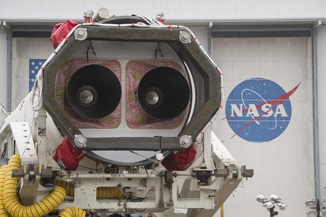 NASA image: Northrop Grumman Antares CRS-13 Rollout