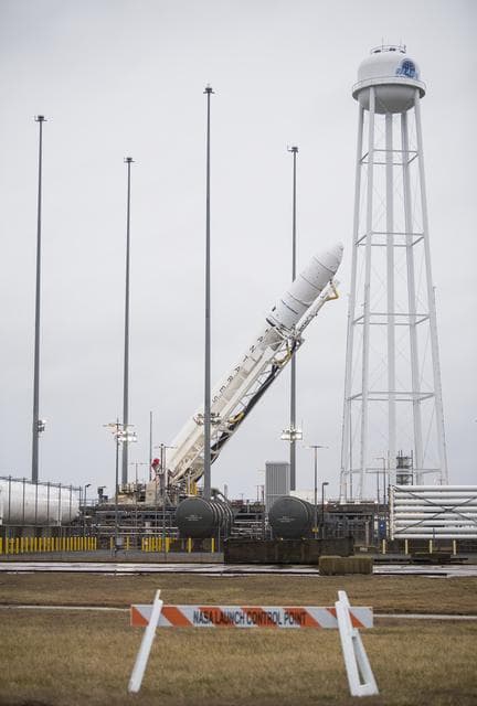 NASA image: Northrop Grumman Antares CRS-13 Prelaunch