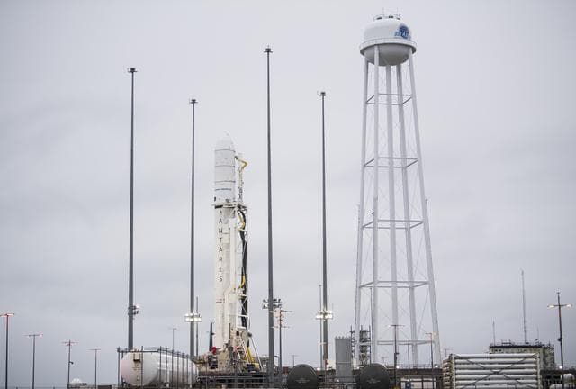 NASA image: Northrop Grumman Antares CRS-13 Prelaunch