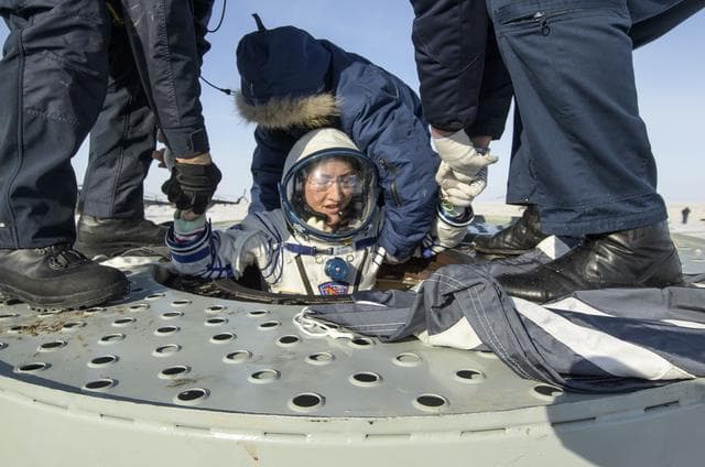 NASA image: Expedition 61 Soyuz Landing