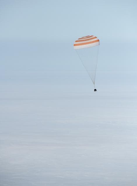 NASA image: Expedition 61 Soyuz Landing