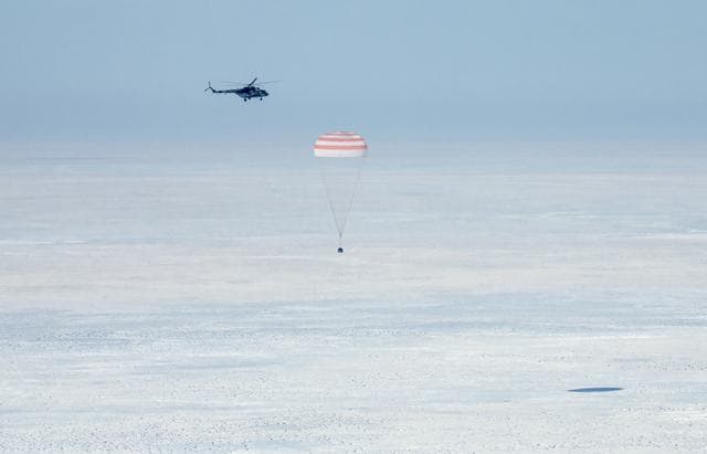 NASA image: Expedition 61 Soyuz Landing