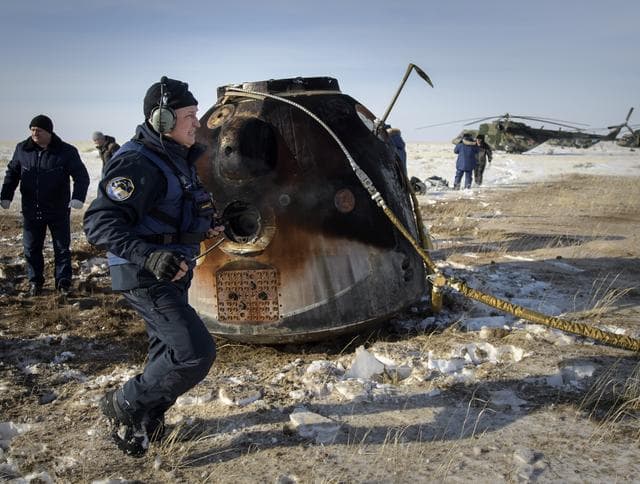 NASA image: Expedition 61 Soyuz Landing