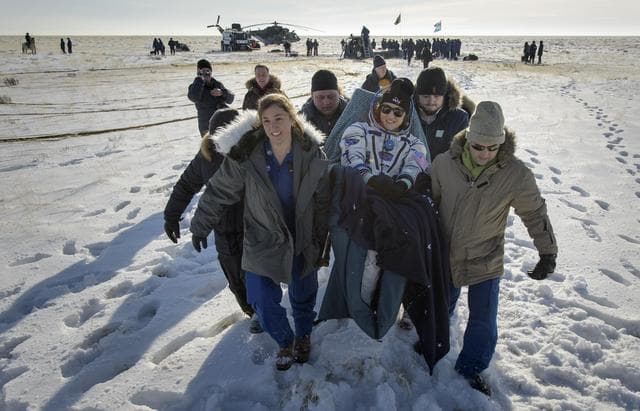 NASA image: Expedition 61 Soyuz Landing