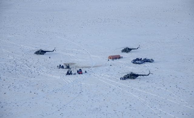 NASA image: Expedition 61 Soyuz Landing