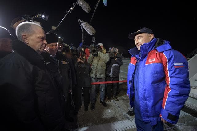 NASA image: Expedition 61 Soyuz Landing
