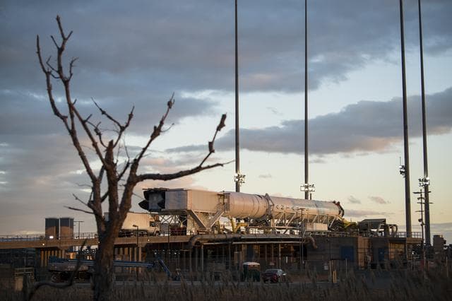 NASA image: Northrop Grumman Antares CRS-13 Prelaunch
