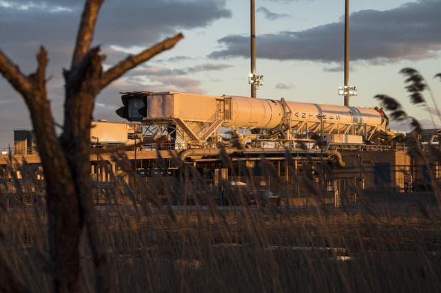 NASA image: Northrop Grumman Antares CRS-13 Prelaunch