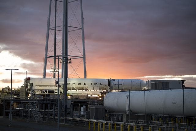 NASA image: Northrop Grumman Antares CRS-13 Prelaunch