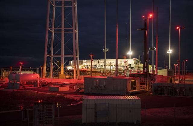NASA image: Northrop Grumman Antares CRS-13 Prelaunch
