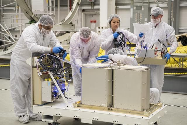 NASA image: Northrop Grumman Antares CRS-13 Final Cargo Load