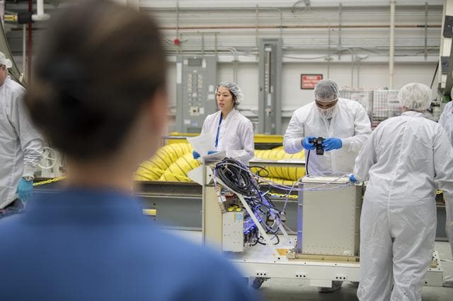 NASA image: Northrop Grumman Antares CRS-13 Final Cargo Load