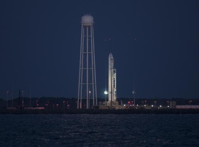 NASA image: Northrop Grumman Antares CRS-13 Prelaunch