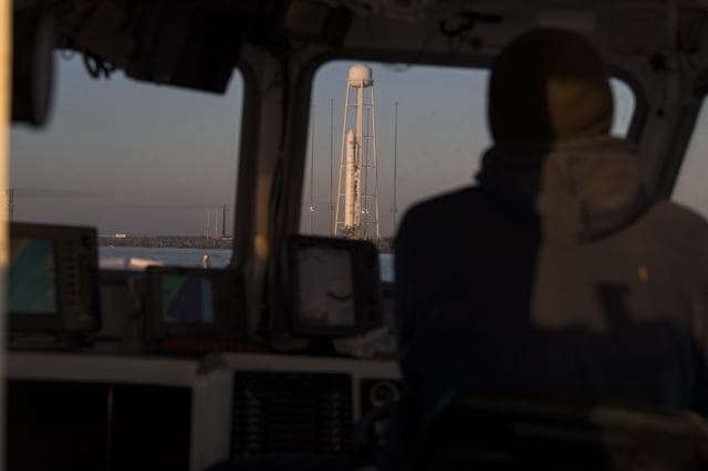 NASA image: Northrop Grumman Antares CRS-13 Prelaunch
